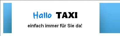 Hallo TAXI